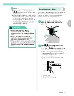 Preview for 55 page of Baby Lock Sofia BL137A2 Instruction And Reference Manual