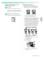 Preview for 83 page of Baby Lock Sofia BL137A2 Instruction And Reference Manual