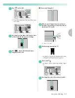 Preview for 121 page of Baby Lock Sofia BL137A2 Instruction And Reference Manual