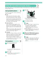 Preview for 122 page of Baby Lock Sofia BL137A2 Instruction And Reference Manual