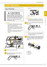 Предварительный просмотр 63 страницы Baby Lock Solaris 2 Instruction And Reference Manual