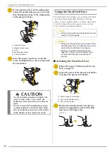 Предварительный просмотр 76 страницы Baby Lock Solaris 2 Instruction And Reference Manual