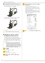 Preview for 78 page of Baby Lock Solaris 2 Instruction And Reference Manual