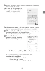 Preview for 5 page of Baby Lock SOLARIS BLSAU3 Installation Manual