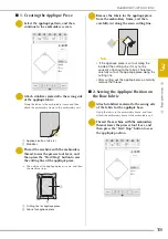 Preview for 111 page of Baby Lock Solaris VISION BLSA3 Instruction And Reference Manual