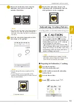 Preview for 115 page of Baby Lock Solaris VISION BLSA3 Instruction And Reference Manual