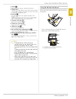 Preview for 13 page of Baby Lock Soprano BLMSP Instruction And Reference Manual