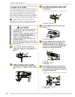 Preview for 32 page of Baby Lock Symphony BLSY Instruction And Reference Manual