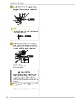 Preview for 36 page of Baby Lock Symphony BLSY Instruction And Reference Manual