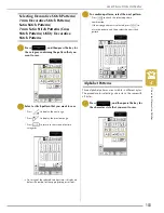 Preview for 105 page of Baby Lock Symphony BLSY Instruction And Reference Manual