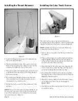 Preview for 15 page of Baby Lock Tiara II BLTR16-2 Instruction And Reference Manual