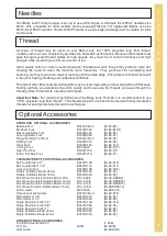 Preview for 9 page of Baby Lock Triumph BLETS8 Instruction And Reference Manual