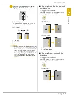 Preview for 137 page of Baby Lock Urity BLTY Instruction And Reference Manual