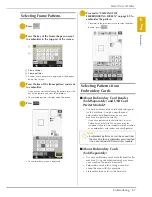 Preview for 213 page of Baby Lock Urity BLTY Instruction And Reference Manual