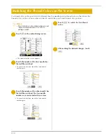 Preview for 112 page of Baby Lock Valiant BMV10 Instruction And Reference Manual