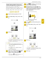 Preview for 139 page of Baby Lock Valiant BMV10 Instruction And Reference Manual