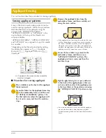 Preview for 242 page of Baby Lock Valiant BMV10 Instruction And Reference Manual