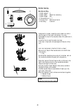 Preview for 54 page of Baby Lock zeal BL35B Instruction And Reference Manual