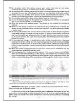 Предварительный просмотр 3 страницы Baby Max AVA Instruction Manual For Use