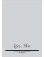 Предварительный просмотр 8 страницы Baby Max AVA Instruction Manual For Use