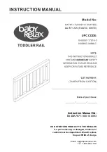 Preview for 1 page of Baby Relax 0-65857-17916-3 Instruction Manual