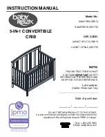 Предварительный просмотр 1 страницы Baby Relax 0-65857-19707-5 Instruction Manual