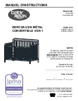 Предварительный просмотр 25 страницы Baby Relax 0-65857-19812-6 Instruction Manual