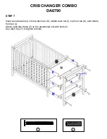 Предварительный просмотр 13 страницы Baby Relax CRIB CHANGER COMBO 2 IN 1 CRIB Assembly Manual