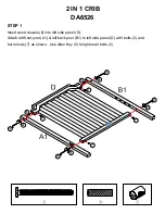 Предварительный просмотр 7 страницы Baby Relax DA6526 Assembly Manual