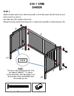 Предварительный просмотр 9 страницы Baby Relax DA6526 Assembly Manual