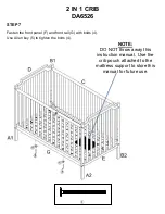 Предварительный просмотр 13 страницы Baby Relax DA6526 Assembly Manual