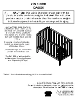 Предварительный просмотр 15 страницы Baby Relax DA6526 Assembly Manual