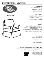 Baby Relax DA6909-GR Instruction Manual preview