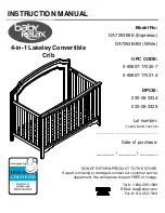 Предварительный просмотр 1 страницы Baby Relax DA7253B4E Instruction Manual