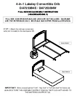 Preview for 12 page of Baby Relax DA7253B4W Instruction Manual