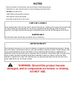 Preview for 3 page of Baby Relax DA7604B2-SIL Instruction Manual