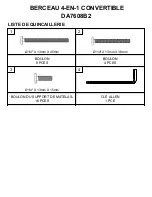 Preview for 30 page of Baby Relax DA7608B4 Instruction Manual