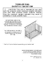 Preview for 8 page of Baby Relax DA7871-5 Instruction Manual