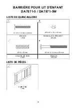 Preview for 20 page of Baby Relax DA7871-5 Instruction Manual