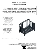 Preview for 6 page of Baby Relax DA8275-5 Instruction Manual