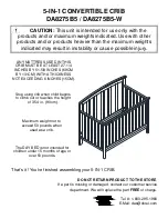 Preview for 16 page of Baby Relax DA8275B5 Instruction Manual