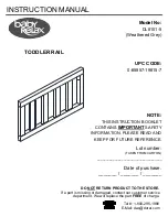 Baby Relax DL8101-5 Instruction Manual preview