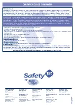 Предварительный просмотр 16 страницы Baby Relax Safety 1st DINNER STAR Instructions For Use Manual