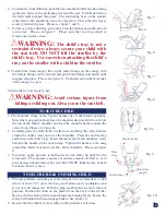 Предварительный просмотр 4 страницы Baby Trend 7311 Instruction Manual