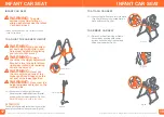 Preview for 10 page of Baby Trend A La Mode Snap Gear HC38 E Series Instruction Manual