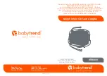 Baby Trend BT08 Series Instruction Manual предпросмотр