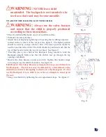 Preview for 4 page of Baby Trend Compact Back Pack 2512 Instruction Manual