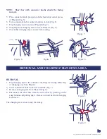 Preview for 9 page of Baby Trend DELUXE TREND NURSERY CENTER 8207BCC Instruction Manual