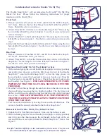 Preview for 11 page of Baby Trend DOUBLE SNAP N GO 1304TW Instruction Manual