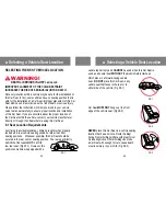 Предварительный просмотр 14 страницы Baby Trend FastBack Owner'S Manual